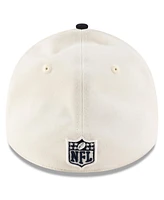 New Era Men's Cream/Navy Houston Texans 2025 Nfl Draft 39THIRTY Flex Hat