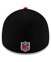 New Era Men's Black/Red Houston Texans 2025 Nfl Draft 39THIRTY Flex Hat