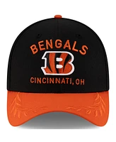 New Era Men's Black/ Cincinnati Bengals 2025 Nfl Draft 39THIRTY Flex Hat