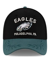 New Era Men's /Green Philadelphia Eagles 2025 Nfl Draft 39THIRTY Flex Hat