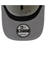New Era Men's Cream/Black New Orleans Saints 2025 Nfl Draft A-Frame 9FIFTY Snapback Hat