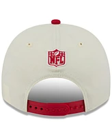 New Era Men's Cream/Red Tampa Bay Buccaneers 2025 Nfl Draft A-Frame 9FIFTY Snapback Hat