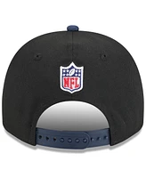 New Era Men's /Navy New England Patriots 2025 Nfl Draft A-Frame 9FIFTY Snapback Hat