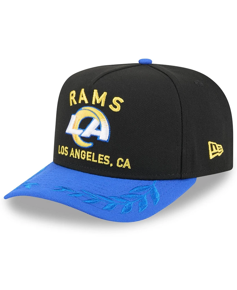 New Era Men's /Royal Los Angeles Rams 2025 Nfl Draft A-Frame 9FIFTY Snapback Hat