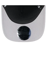 New Era Men's Black/Silver Las Vegas Raiders 2025 Nfl Draft 9FORTY A-Frame M-Crown Adjustable Hat