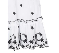 Rare Editions Baby Girls Ruffled Eyelet Dress