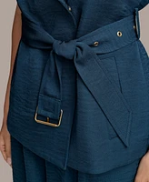 Donna Karan New York Women's Belted Vest