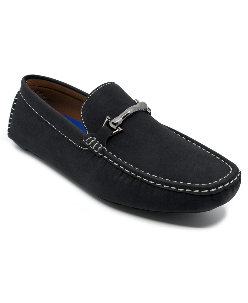Akademiks Men's Weston Slip On Buckle Loafers