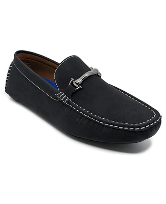 Akademiks Men's Weston Slip On Buckle Loafers