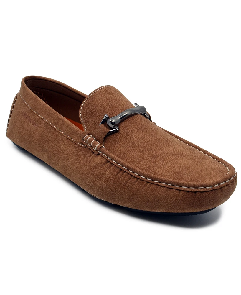 Akademiks Men's Weston Slip On Buckle Loafers
