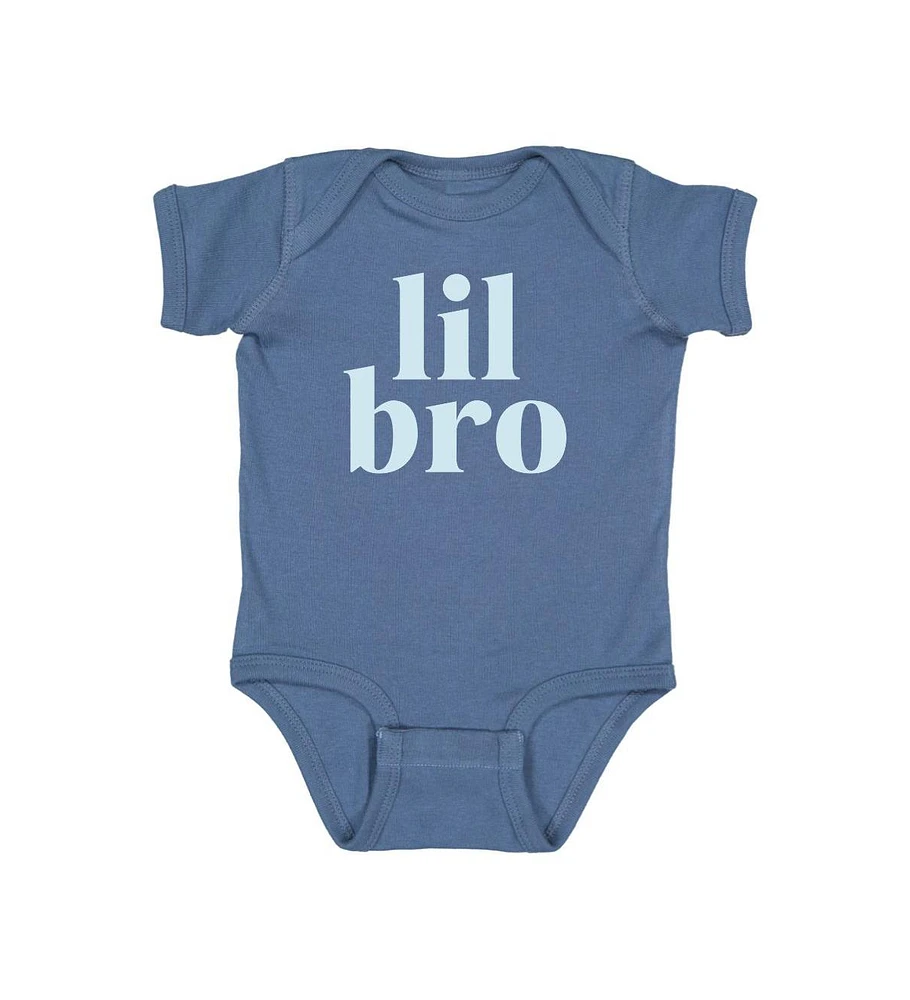 Sweet Wink Baby Boys Lil Bro Short Sleeve Bodysuit