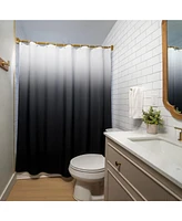 Americanflat 71x74 Ombre Shower Curtain - Water Resistant