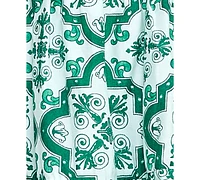 Trixxi Juniors' Printed Tie-Shoulder Cotton Mini Dress