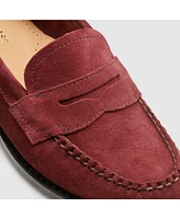 G.h.bass Womens Suede Willa Flat Strap Weejuns Loafer