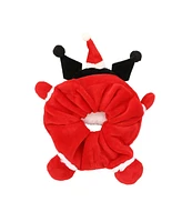 Kuromi Christmas Santa Adult Red Scrunchie