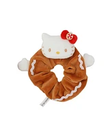 Hello Kitty Gingerbread Cat 3-Piece Scrunchie Set