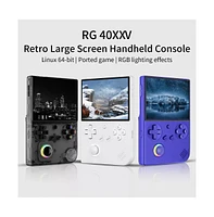 Handheld Game Console Rg 40XXV 4.0'' Ips Screen with 64G Tf Card 5G WiFi 4.2 Bluetooth Online, and Hdmi Retro Emulator
