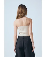 endless rose Women's Knit Strapless Top