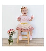Sweet Wink Baby Girls Mama's Bestie Short Sleeve Bodysuit