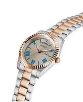 Guess Men's Day and Date Two-Tone Stainless-Steel Watch, 42mm