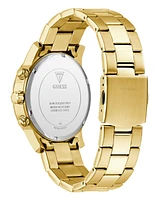 Guess Men's Chronograph Gold-Tone Stainless Steel Watch, 44mm