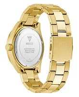 Guess Men's Multifunction Gold Tone Stainless Steel Watch, 44mm