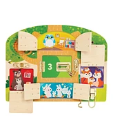 Battat Wooden Lock & Latch Board
