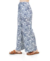 Fever Women's Print Drawstring Pant