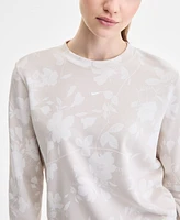 Nike Women's Classic Printed Crewneck Sweatshirt