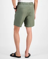Alfani Men's Linen Pull-On Shorts, Exclusively at Macy's