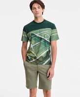 Lacoste Men's Tennis Court Graphic T-Shirt - 132