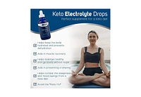 Trace Minerals Keto Electrolyte Drops | Full Spectrum Electrolytes for Dehydration, Muscle Cramps, Imbalance Gluten Free,