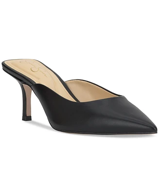 Jessica Simpson Women's Belvaen Mid-Heel Mule Pumps