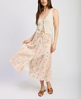 En Saison Women's Mia Midi Skirt