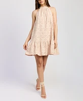 En Saison Women's Elana Cotton Sleeveless Minidress