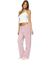 Edikted Women's Laken Mixed Striped Pants