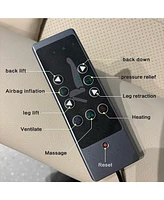 Office Chair with Foot Rest Automatic Executive Comfy Office Chair, Electric Recliner Chair, High-Back Power Office Chair, Ergonomic Office Chair w/Fo
