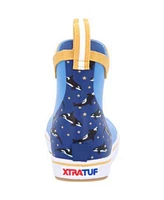 Xtratuf Boys Kids' Salmon Sisters Ankle Deck Boot