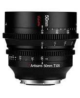 7artisans Photoelectric 50mm T1.05 Vision Cine Lens for Micro Four Thirds, Black