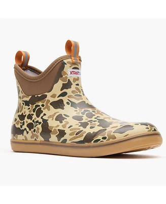 Xtratuf Men's 6 Duck Camo Ankle Deck Boot