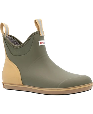 Xtratuf Men's Trolling Pack Fleece Lined Ankle Deck Boot