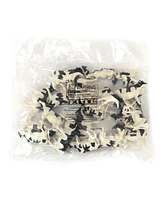 1/64th 25 Pack of Holstein Cattle