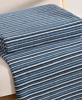 Tommy Hilfiger Nantucket Stripe Cotton Blanket