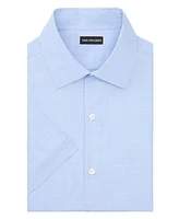 Van Heusen Men's Slim Fit Short Sleeve Dress Shirt