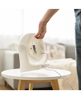 Iris Woozoo Circulator Fan, 5.5" Blade, White