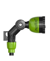 JumpFlex AquaJet Sprinkler, Water Hose Attachment for Outdoor Trampoline, Black/Green