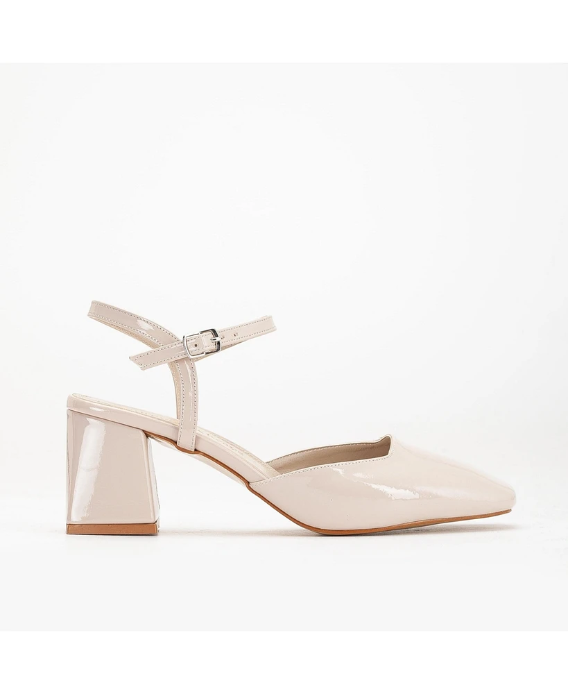 Kayla Block Heel Pumps