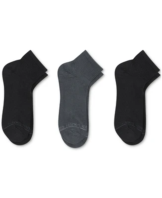 Hanes Men's Originals Premium SuperSoft Ankle Socks, 3-Pack