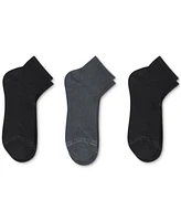 Hanes Men's Originals Premium SuperSoft Ankle Socks, 3-Pack