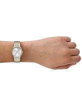 Skagen Women's Mellem Lille Quartz Three-Hand Two-Tone Stainless Steel Watch, 28mm